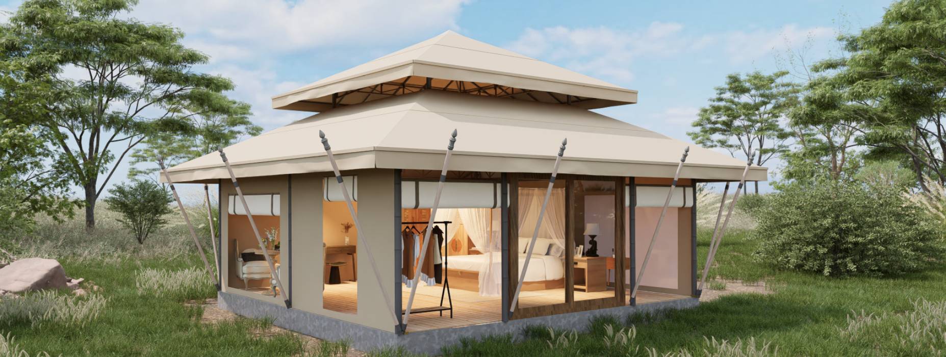 漳浦县户外野奢帐篷